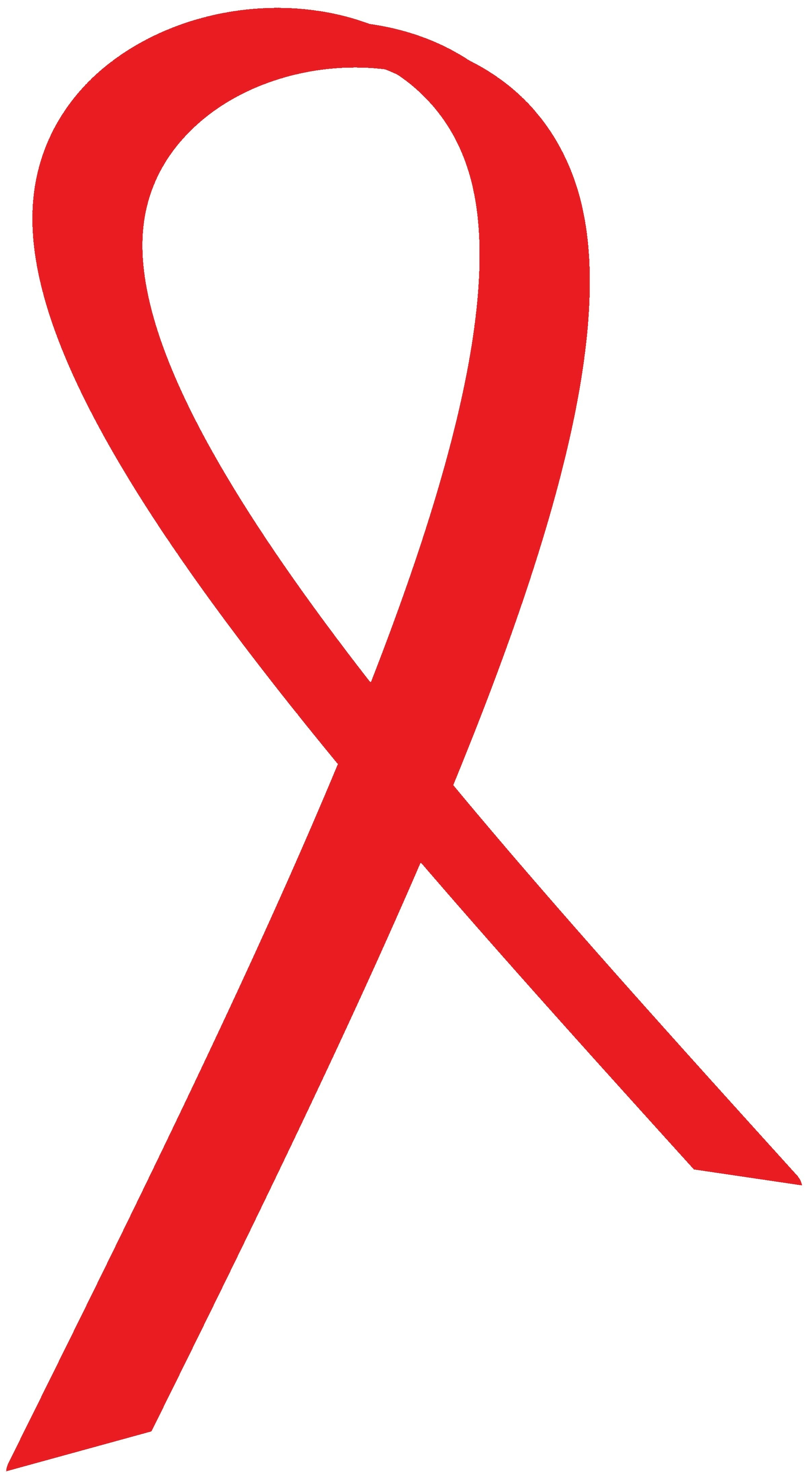 Red ribbon symbol